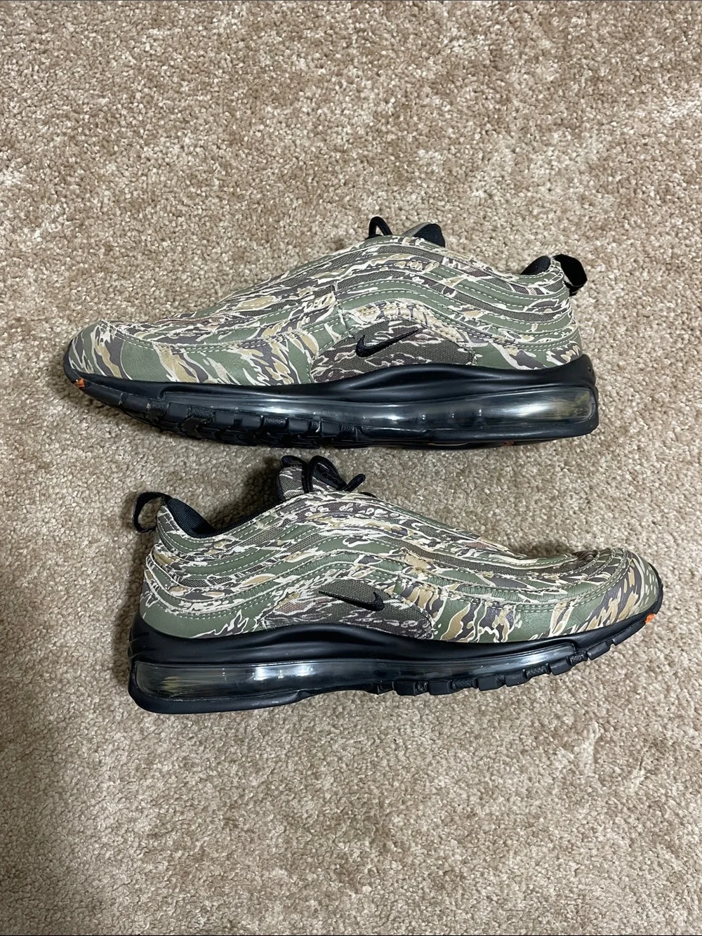 Nike Men's Air Max 97 'USA' Camo Sneakers Sz 10